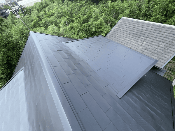 カバー後：ヒランビー屋根